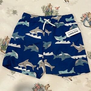 NWT Old Navy Swim Trunks 🦈 🚭